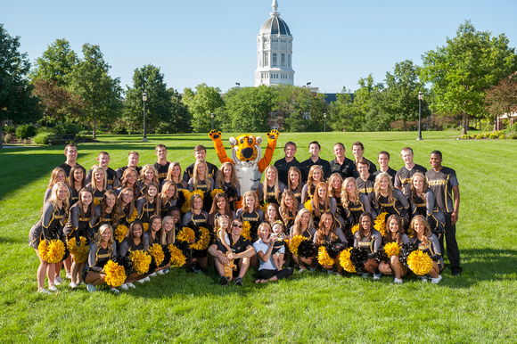 Missouri Cheerleaders 2014